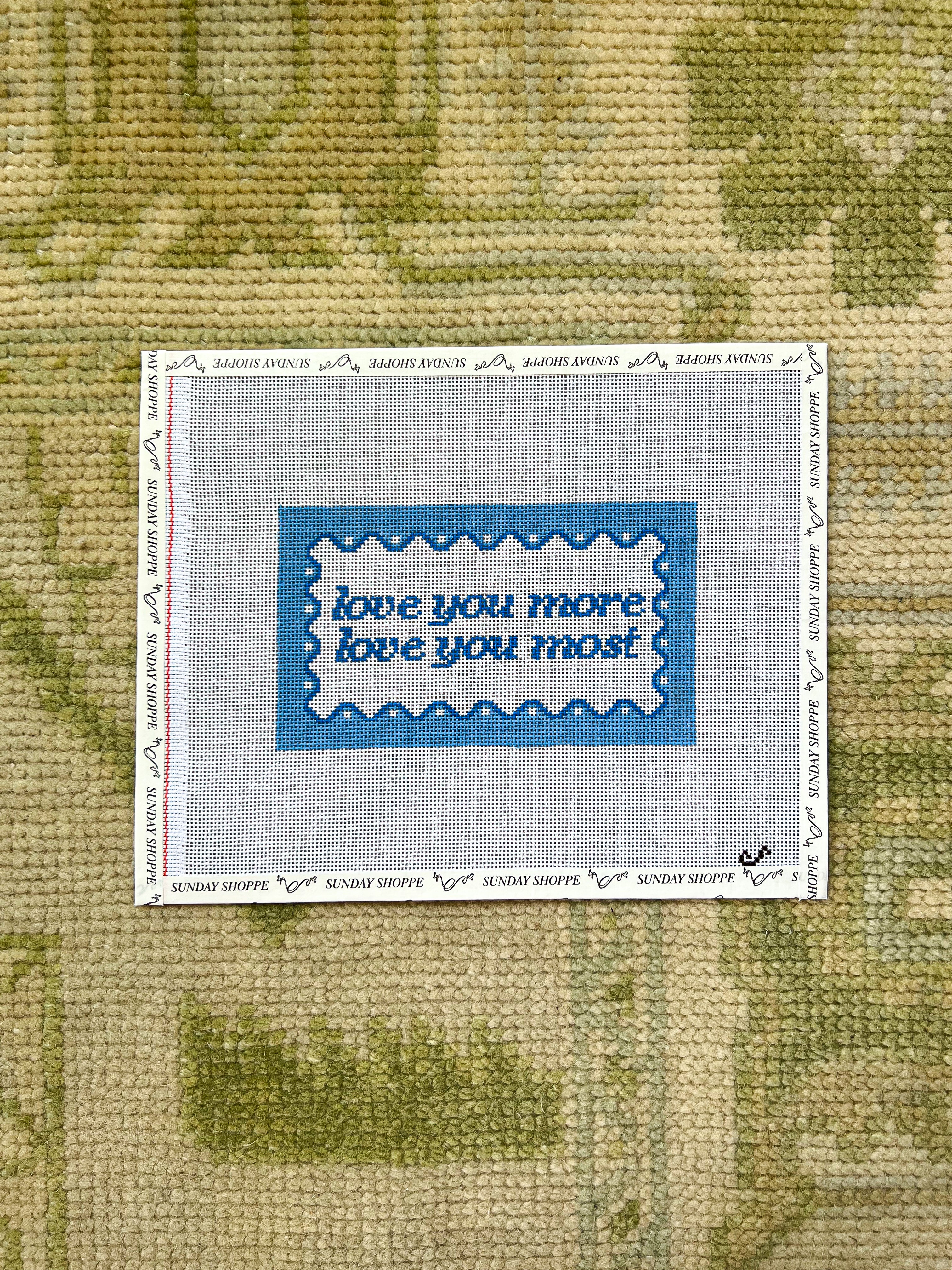 love you more love you most - blue