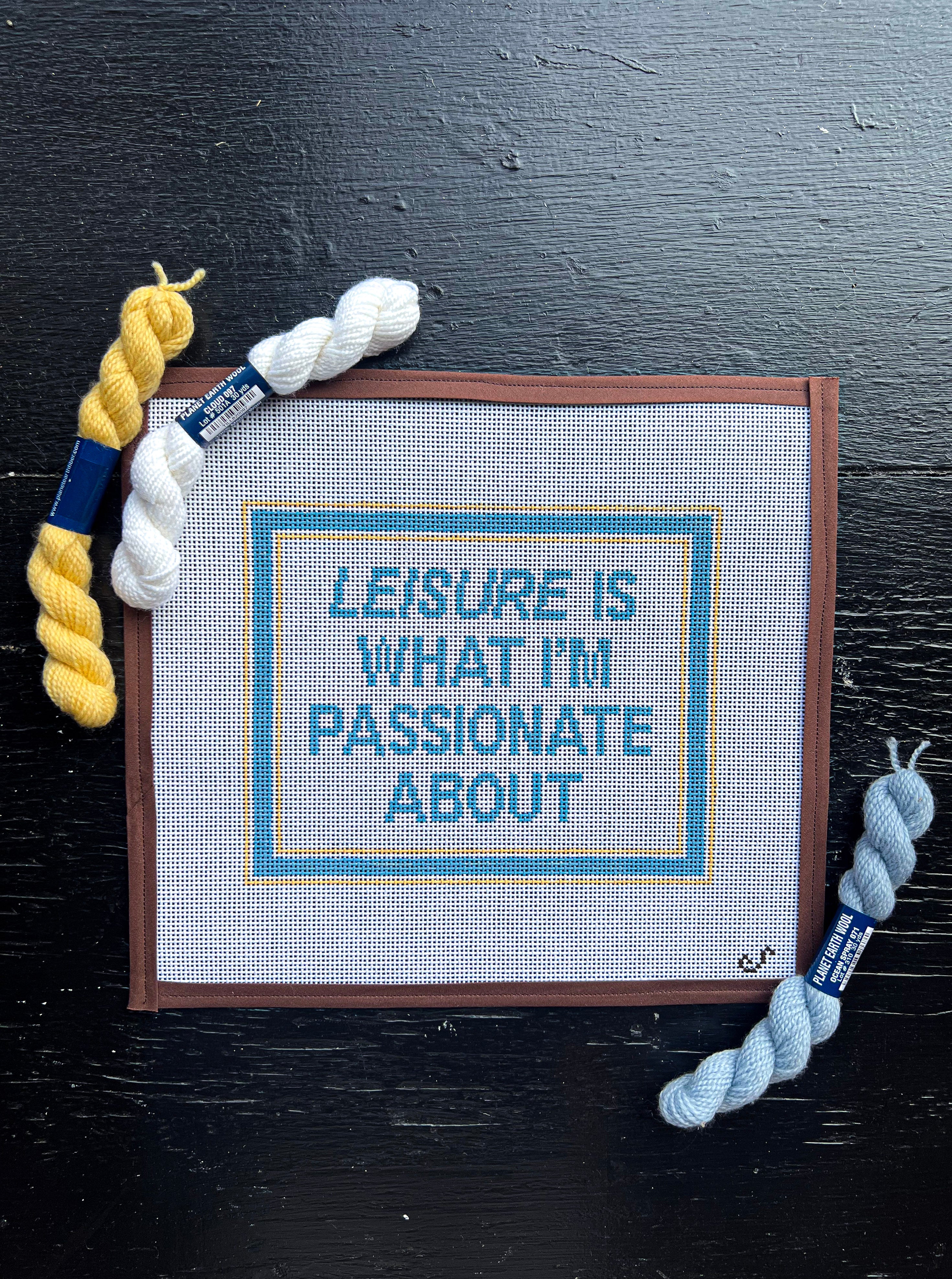 Leisure is What I'm Passionate About
