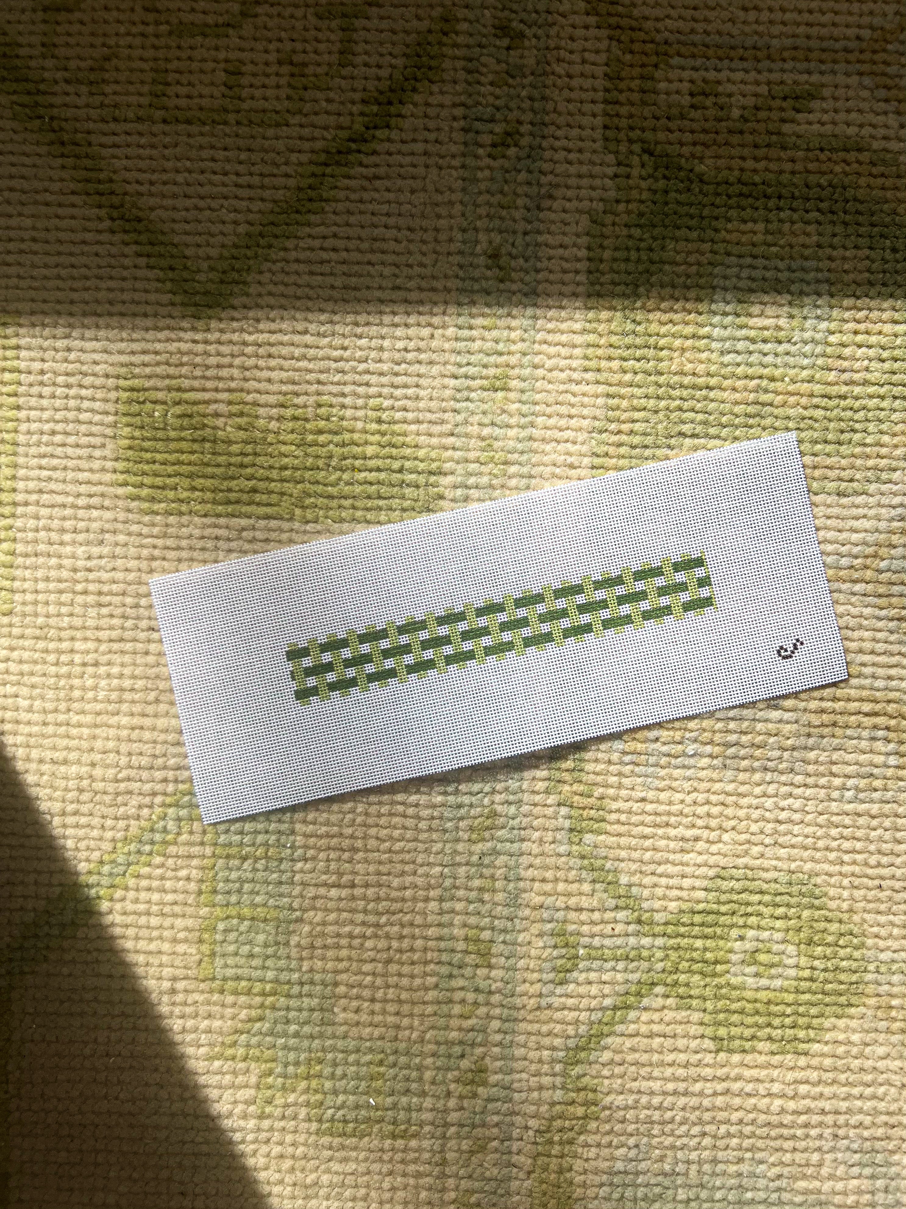 Basketweave Paci Clip