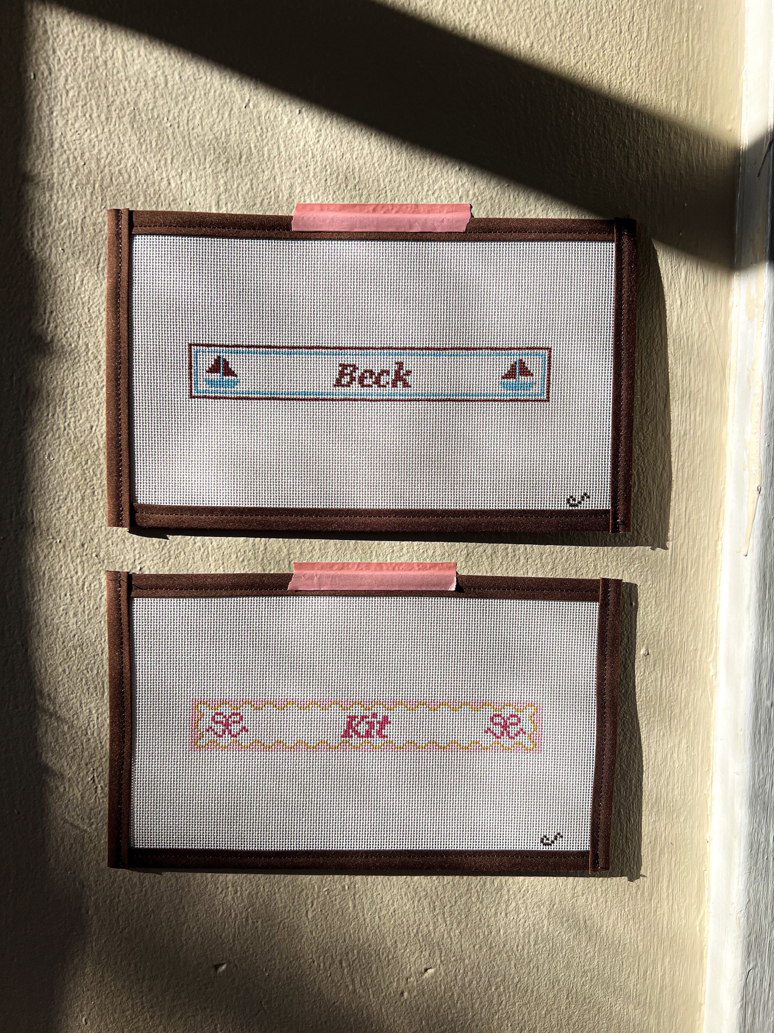 Scallop Pink Bow Paci Clip