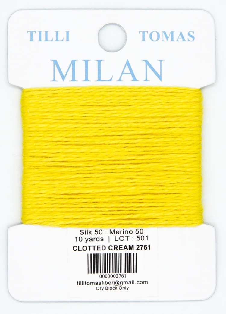 Milan Card - 2761 Clotted Cream