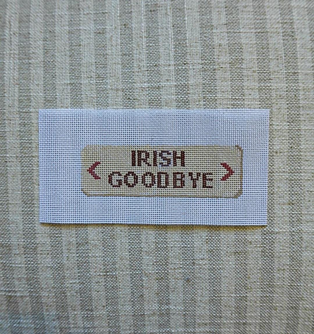 Irish Goodbye Exit Sign
