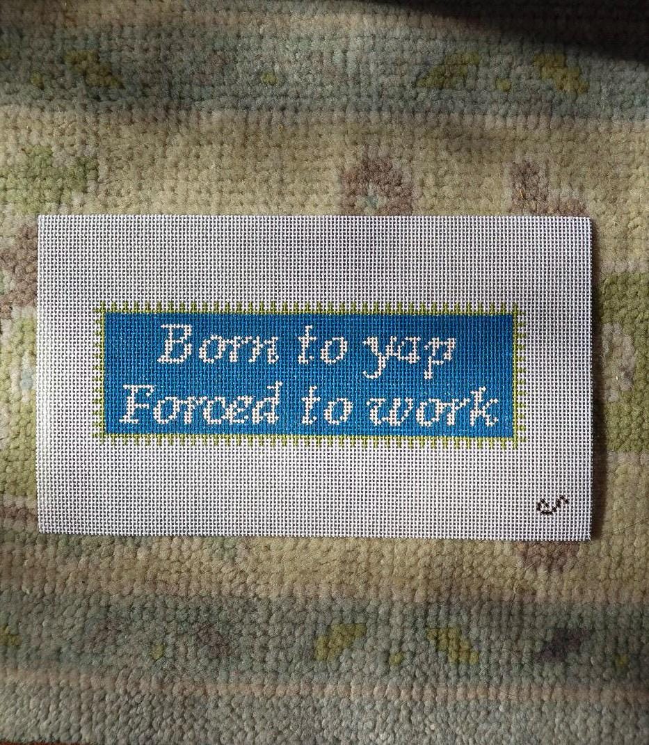 Born to Yap, Forced to Work