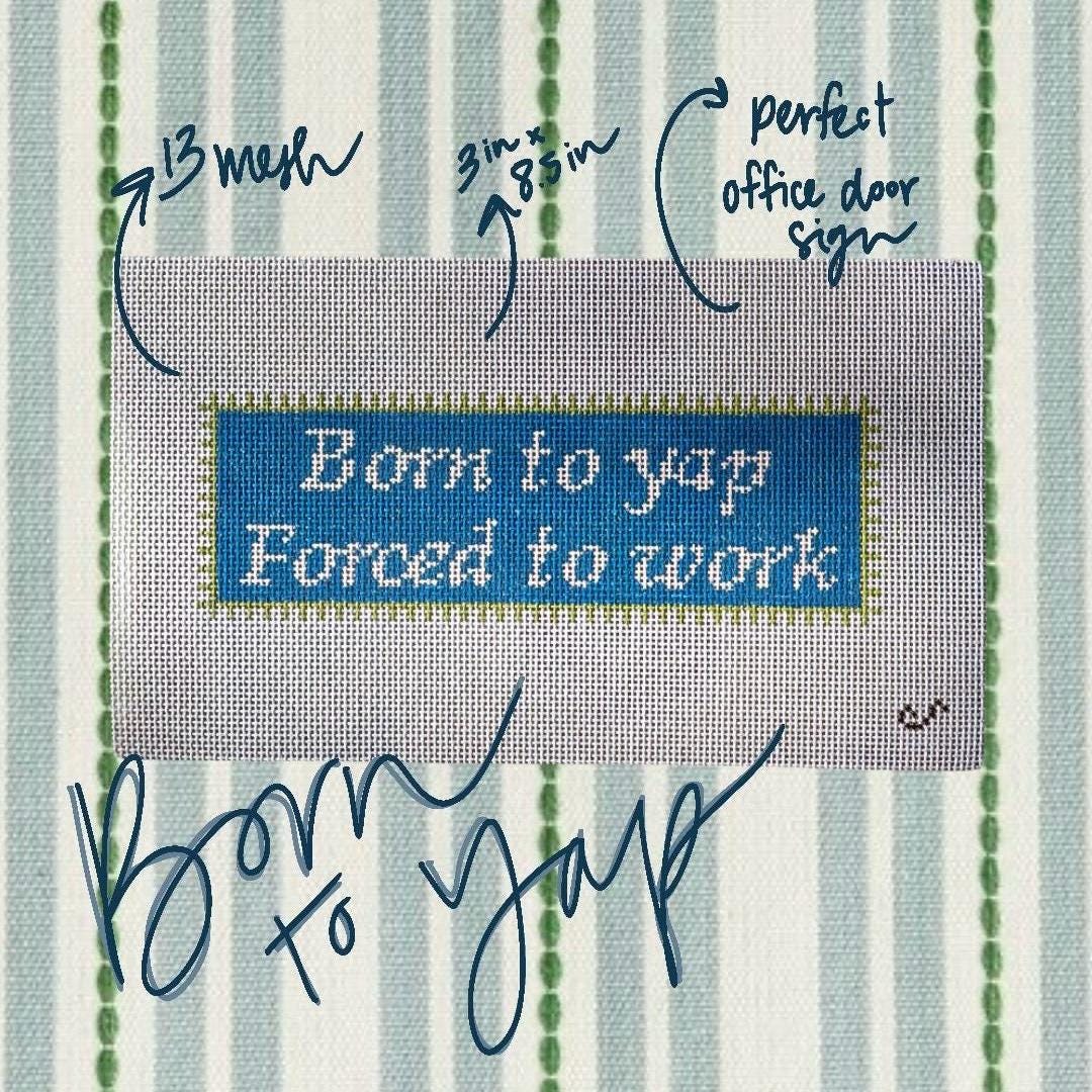 Born to Yap, Forced to Work
